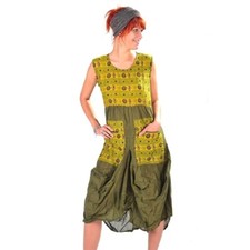 Vestito Scamiciato Maxi Abito