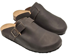 Zoccoli Sabot Unisex Marroni - Simili Birkenstock Boston  Grunland Comfort