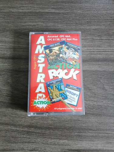 Amstrad action pack - pack, cassetta
