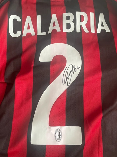 Milan home jersey signed by - ac,