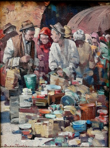Dipinto giulio vicchio - dipinto,