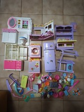 Vintage Mobili Casa Barbie Lavatrice Asciugatrice Con Accessori Lotto