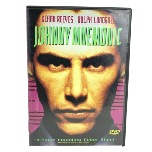 Johnny mnemonic dvd 1995 keanu - mnemonic,
