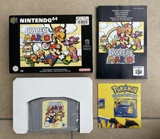 N64 Paper Mario - completo di