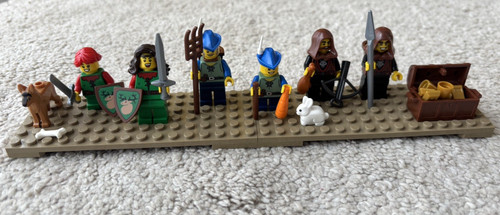 Lego castle minifigures - castle, 6