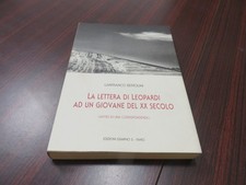 La lettera di Leopardi ad un