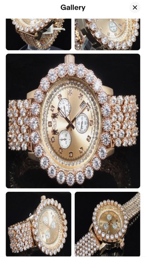 Orologio uomo ice house oro - orologio,