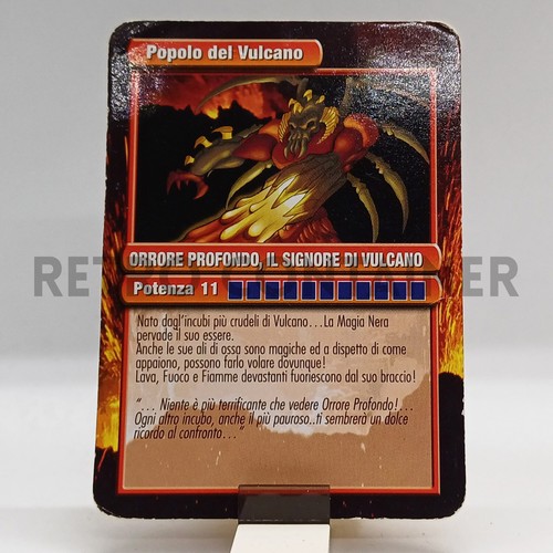 Gormiti vintage card prima - gormiti,