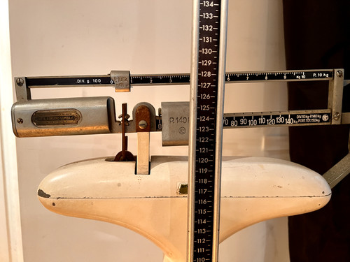 Bilancia verticale vintage - bilancia,
