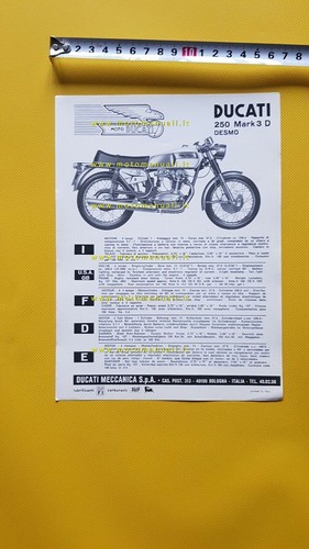 Ducati 250 mark desmo 1970 - 250,
