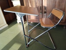 Banco Scuola con SEDIA e LAVAGNA Gico TOYS Vintage PIEGHEVOLE Scrivania Bimbo