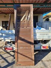 PERSIANA IN LEGNO USATA IN BUONO STATO MISURE ALTEZZA 222 cm LARCHEZZA 68 cm