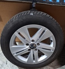 Cerchi e gomme invernali volkswagen golf 8 205.55.16 continental dot 4023