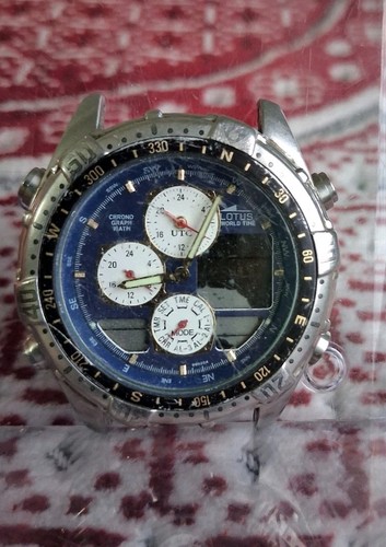 Cronografo lotus world time - cronografo,