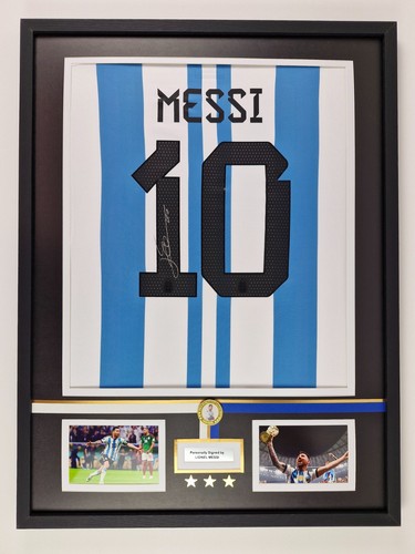 Lionel messi incorniciato 2022 - incorniciato,