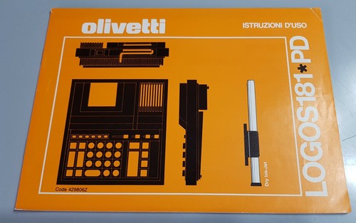 Olivetti logos 181 manuale - 181,