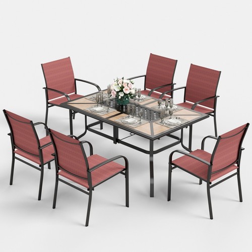 Set pranzo esterno pezzi - da, 7