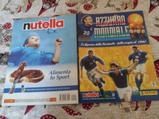 ALBUM AZZURRO MONDIALE 2002 PANINI BUONO, SEMICOMPLETO