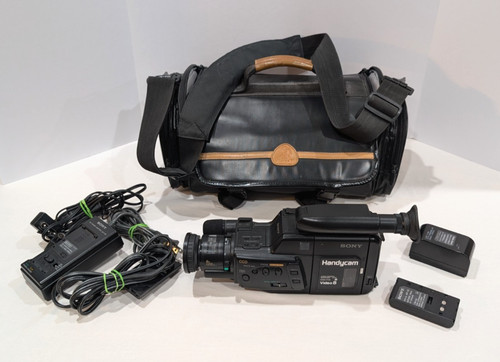 Videocamera vintage sony - videocamera,