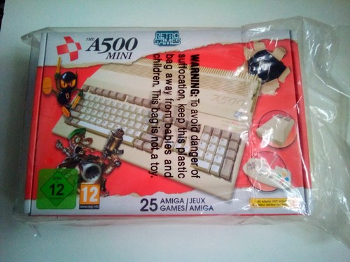 The commodore amiga 500 mini - commodore,