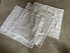 3  SFERRA EURO PILLOW SHAMS