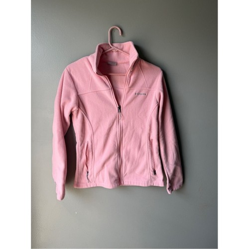 Giacca pile columbia rosa full - giacca,