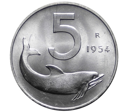 Monete da 5 lire - ,