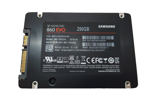 Samsung 250 ssd sata 860 - 250,