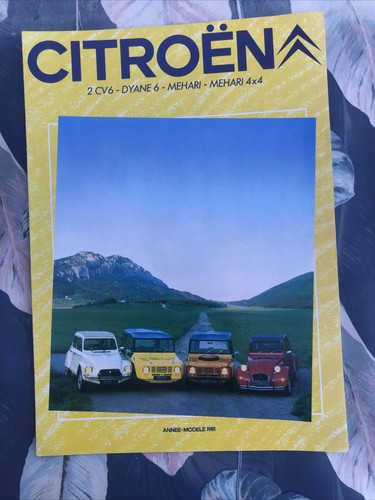 Citroën méhari 2cv dyane - méhari,