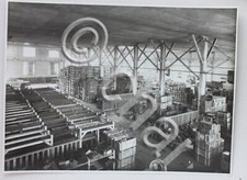 Fotografia d'epoca Officine Caproni Milano 1936 Dodge D15 magazzino ricambi