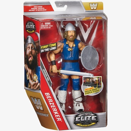 Action figure wwe berzerker - action,