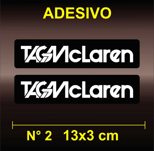 Adesivi sticker tag mclaren - mclaren, |