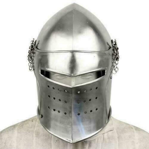 Elmetto barbuta templare - barbuta,