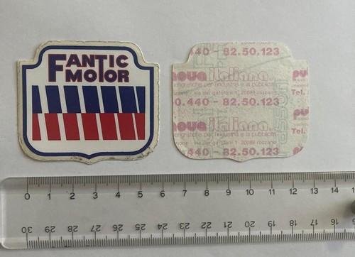 Adesivo fantic motor - adesivo, originale