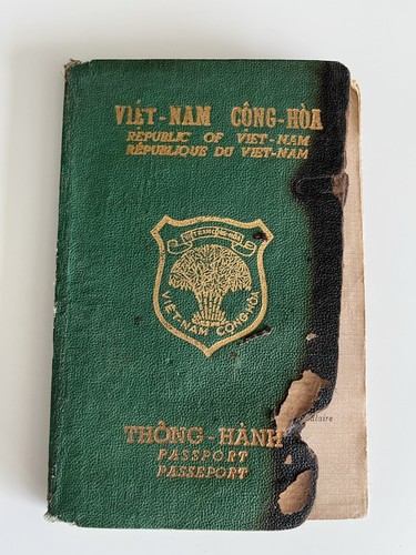 Passaporto repubblica vietnam - repubblica,