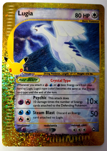 Lugia pokemon 30th - pokemon,