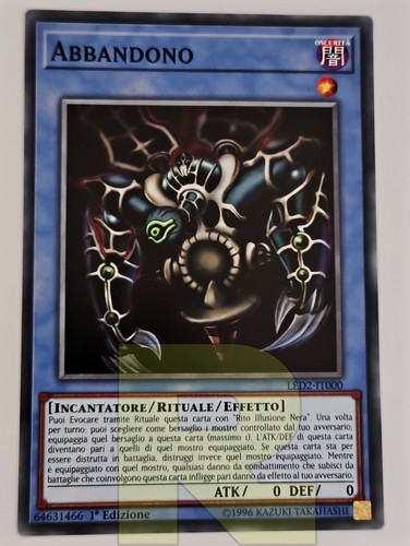 Abbandono relinquished - relinquished, ®