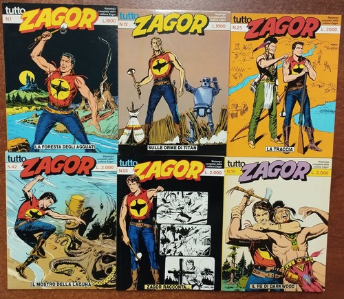 Completa tutto zagor dal - dal, 1