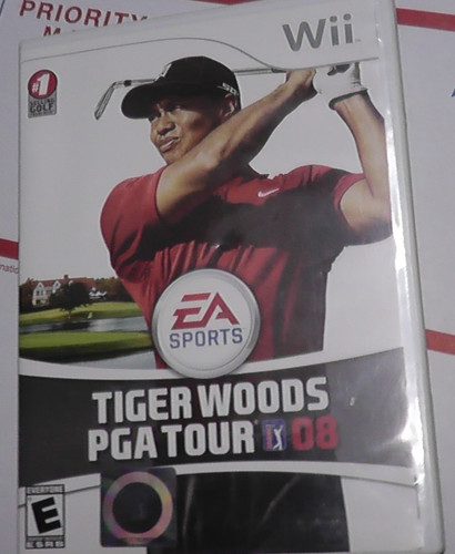 Nintendo wii tiger woods pga - tiger,
