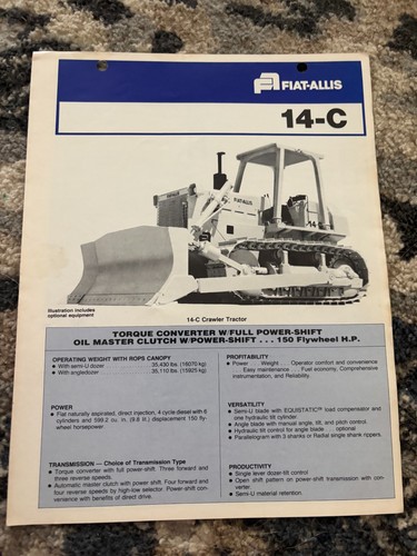 Brochure dozer trattore - brochure,