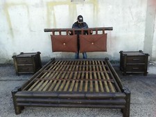 Camera completa in legno di bambù