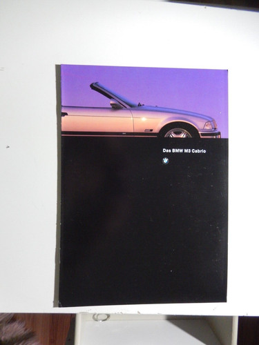 Bmw cabrio 1996 - bmw, m3