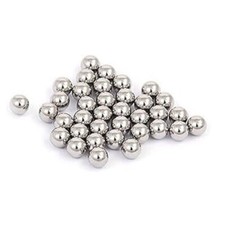 24 SFERE ACCIAIO MOZZI RUOTE PEDALI BICI BICICLETTA MISURA 7/32"