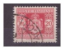 LUOGOTENENZA 1945 - SEGNATASSE