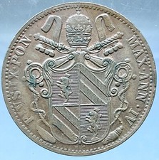 1 BAIOCCO 1849 R A.IV° STATO PONTIFICIO PAPA PIO IX° MONETA IN RAME