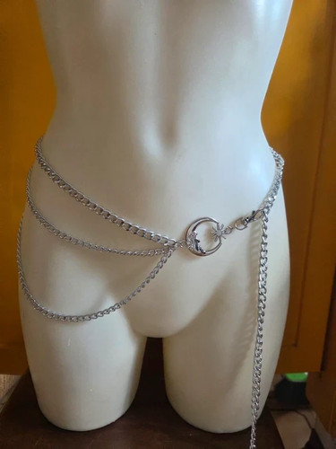 Cintura donna catena doppia