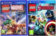LOTTO 2 GIOCHI PS VITA; LEGO