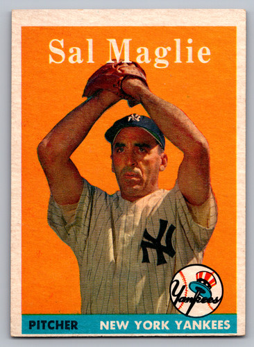 1958 topps sal - topps, #43