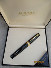 penna stilografica Aurora Optima pennino oro tratto M