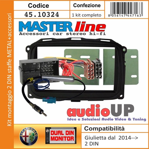Mascherina autoradio din - mascherina,